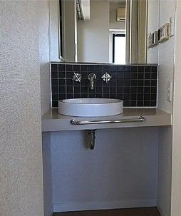 洗面設備　※こちらの写真は他部屋になり参考写真です
