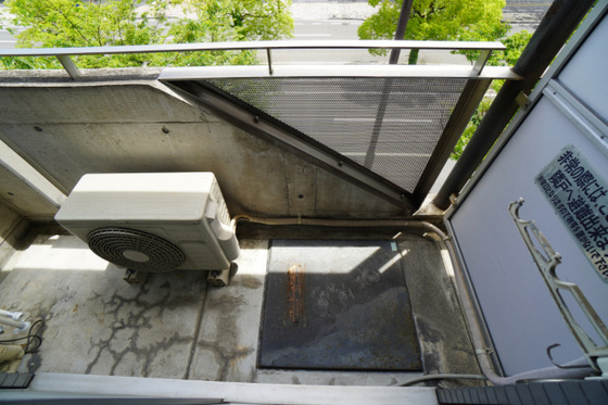 バルコニー　※別号室の写真です。