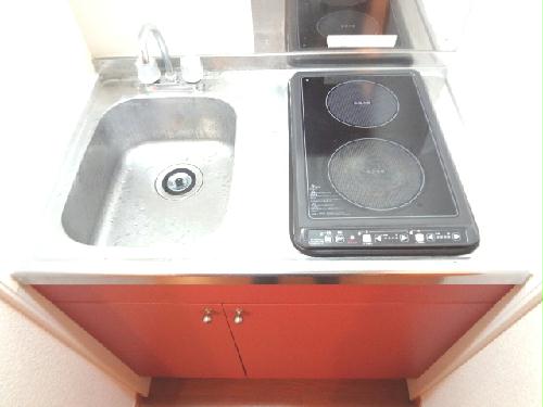 キッチン　電気コンロで使いやすい