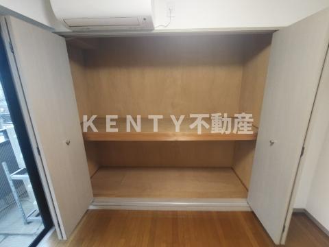 収納　十分な収納スペースがあります