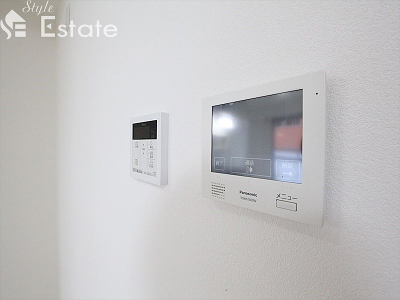 セキュリティ　モニター付きインターホン