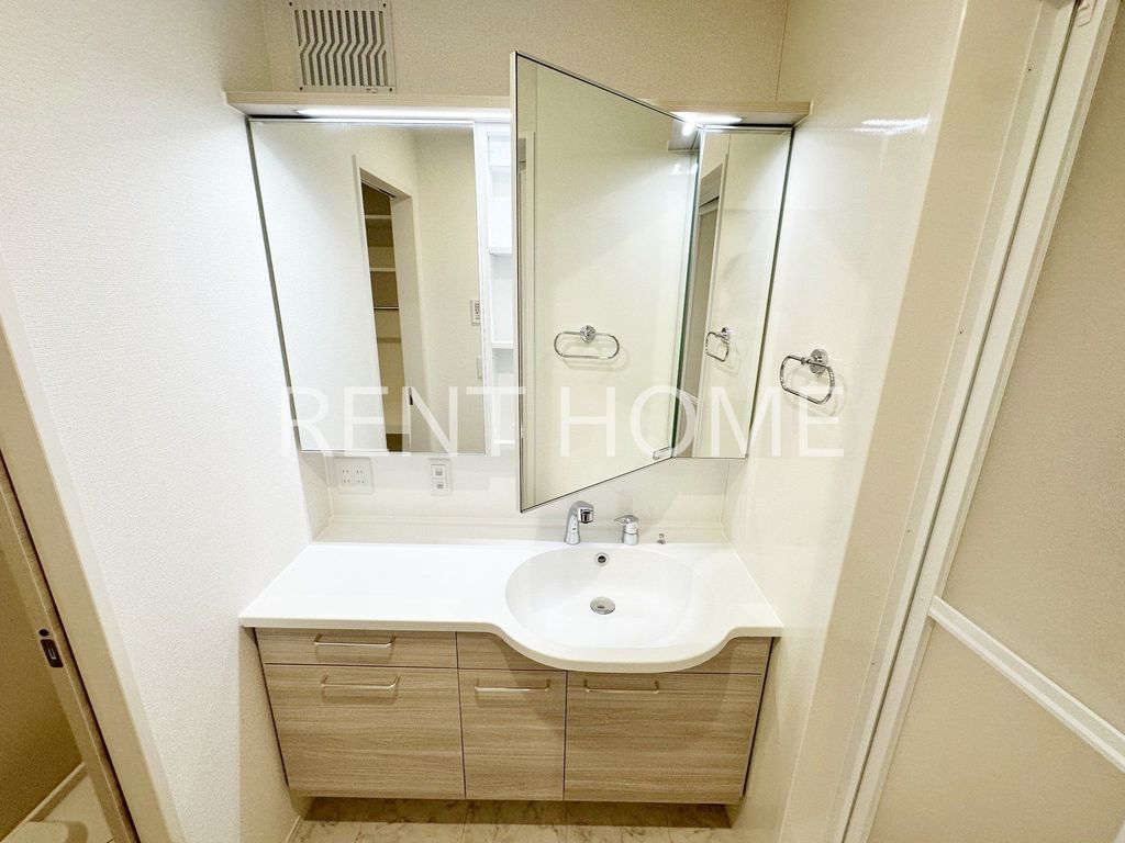 洗面設備　洗髪洗面化粧台