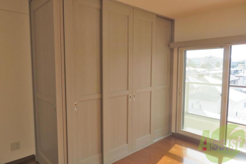 収納　大きめのクローゼットですね。中が気になります。