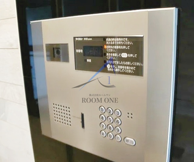 セキュリティ　オートロックです。