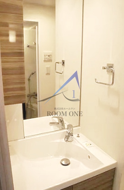 洗面設備　洗面台です。