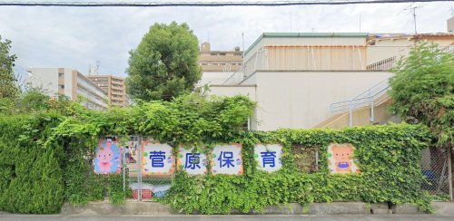 幼稚園・保育園　菅原保育園（幼稚園・保育園）まで542m