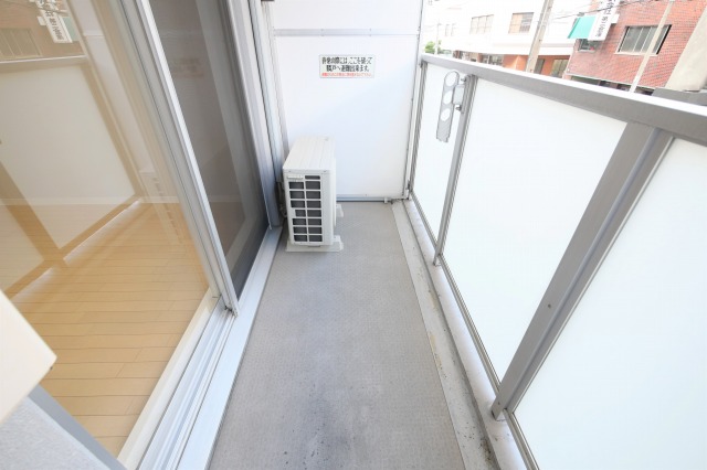 バルコニー　落ち着いた時間を過ごせるバルコニーです