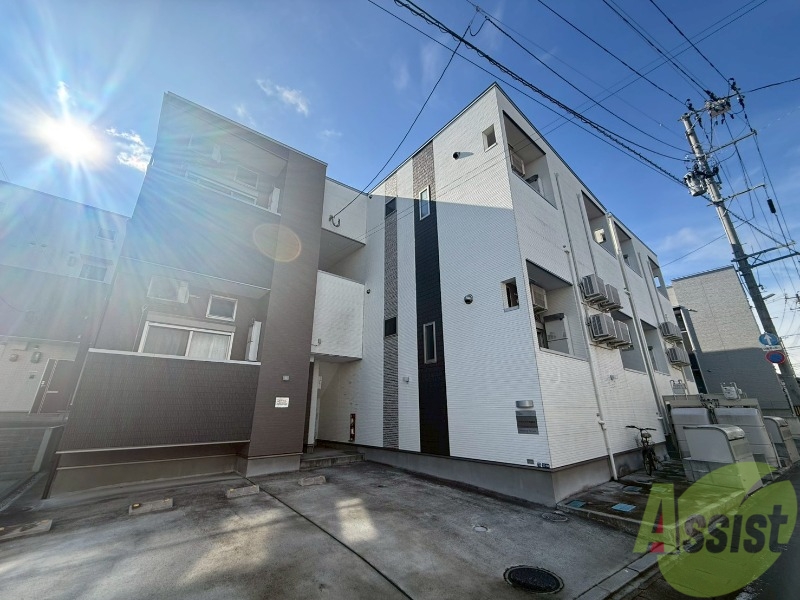 建物外観　仙台市宮城野区東仙台１丁目「ハーモニーテラス東仙台９」