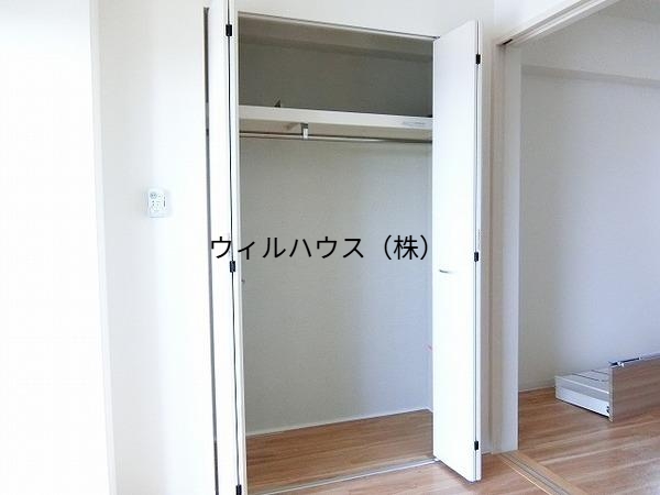 収納　クローゼット！