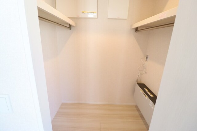 収納　ウォークインクローゼット