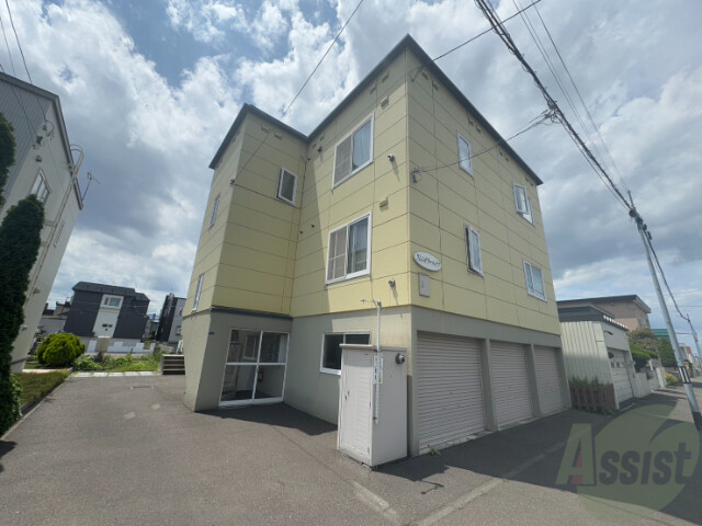 建物外観　札幌市北区新琴似８条「フレンドリーハイツ」