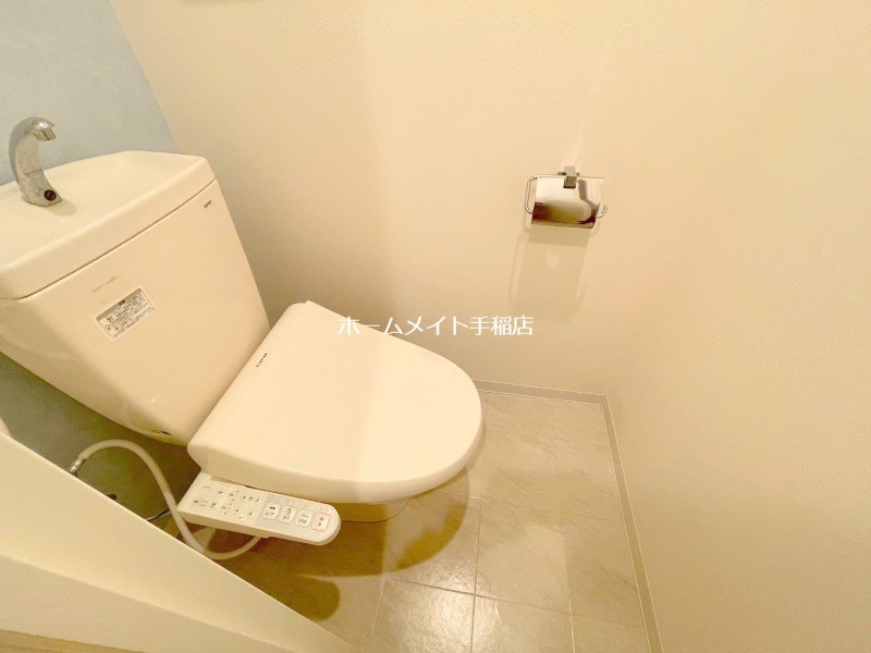 トイレ　温水洗浄便座です！
