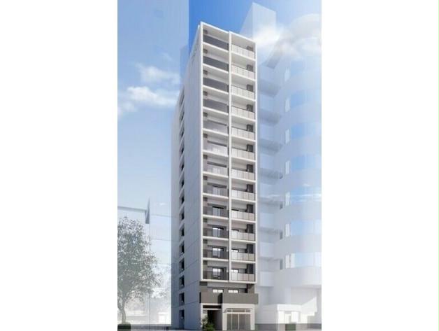建物外観　完成模型図