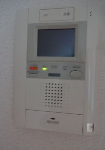 セキュリティ　モニター付きインターフォン