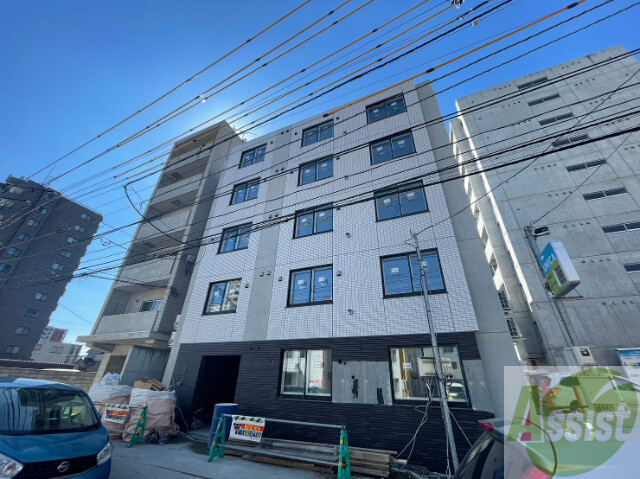 建物外観　札幌市豊平区豊平３条「仮称）ＡＬＰＨＡ豊平３－３」