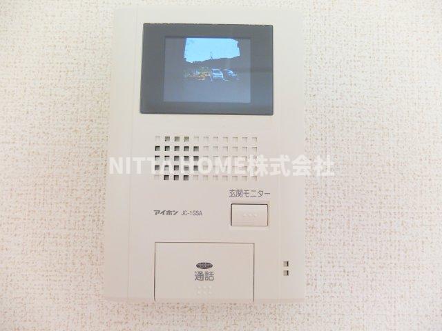 セキュリティ　安心のモニタ付きインターホン完備◎