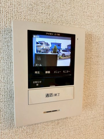 セキュリティ　同物件、別号室の参考写真です。
