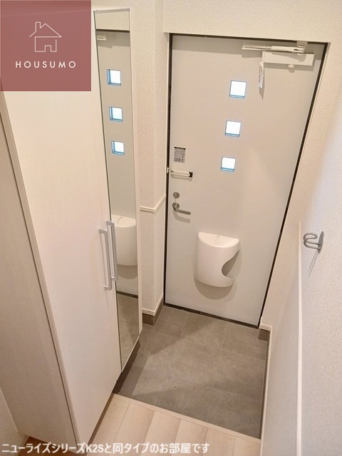 玄関　毎日通る玄関はこちらです