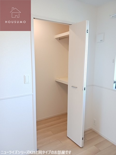 収納　たっぷりとした収納スペースです