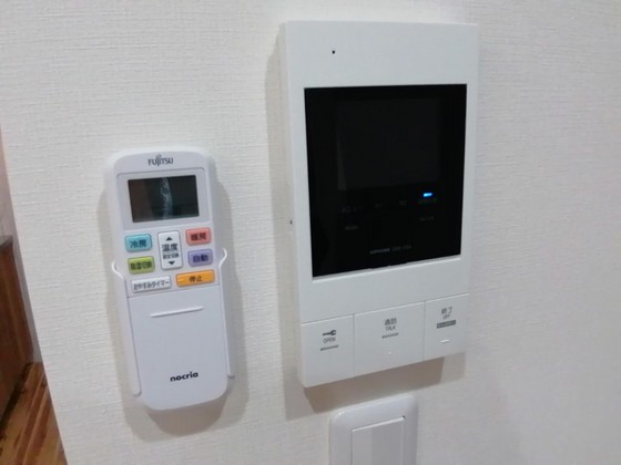 セキュリティ　※別部屋の写真です
