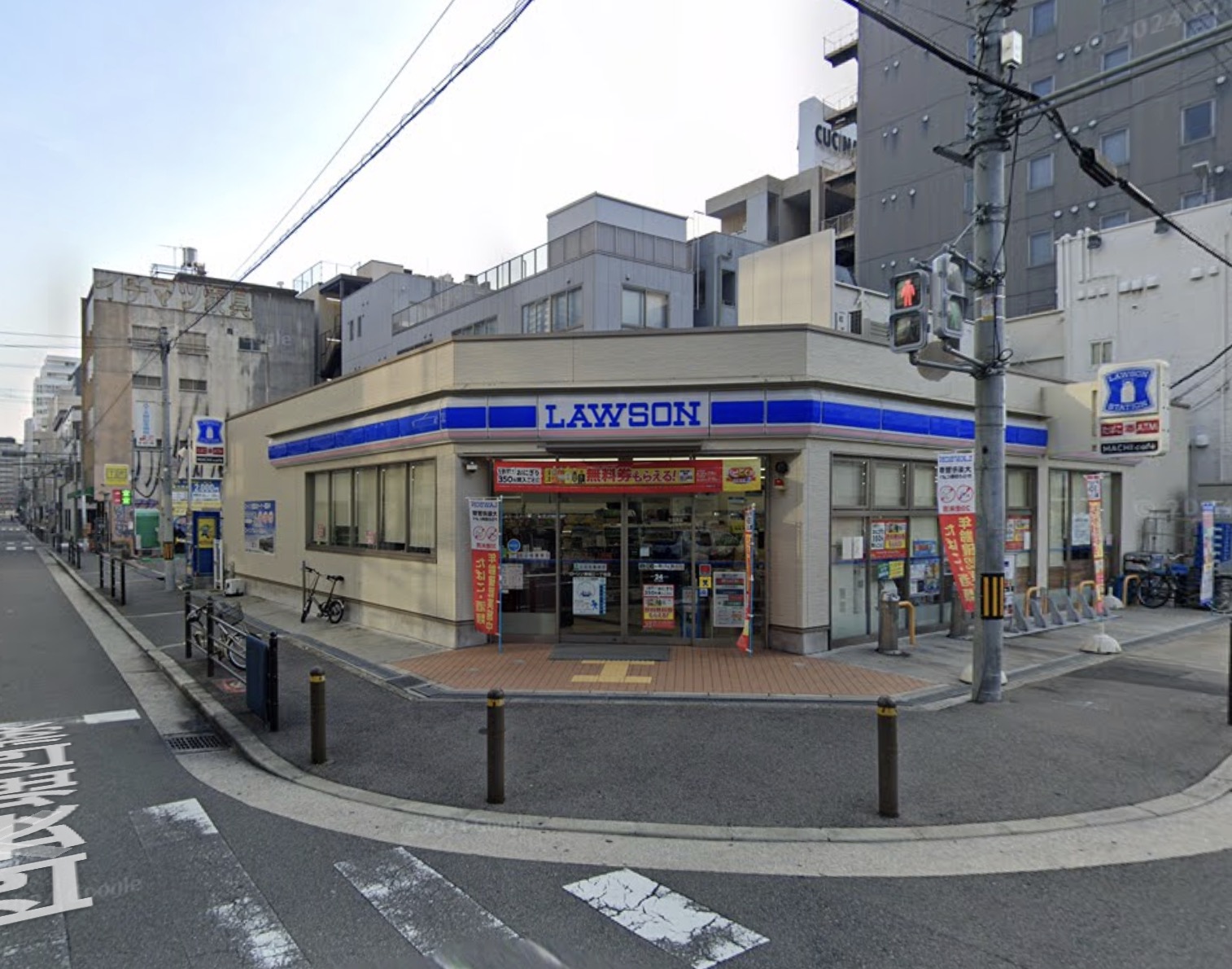 コンビニ　ローソン南堀江一丁目店（コンビニ）まで152m