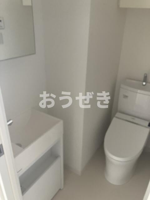トイレ　?