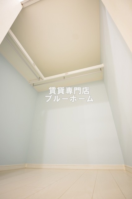 収納　大容量のウォークインクローゼット！