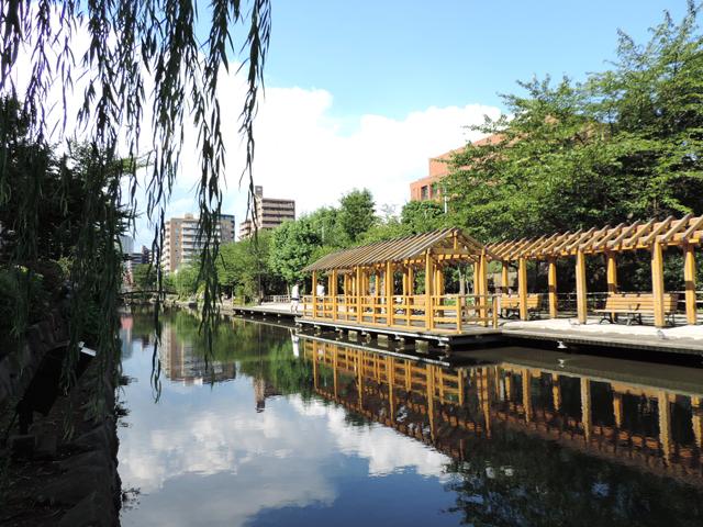公園　木場親水公園（公園）まで379m