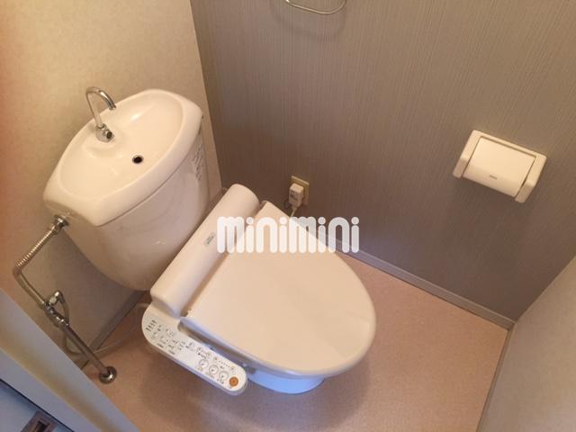 トイレ　温水洗浄便座：他号室の写真転用してます