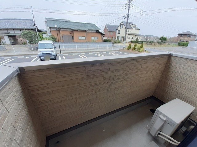 バルコニー　バルコニー付きです
