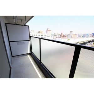 バルコニー　無断転用禁止