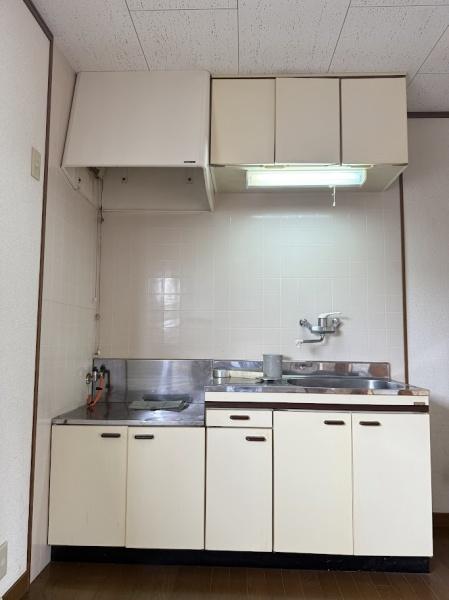 ＪＲ筑肥線 和多田駅 徒歩14分 2階建 築29年のキッチン写真
