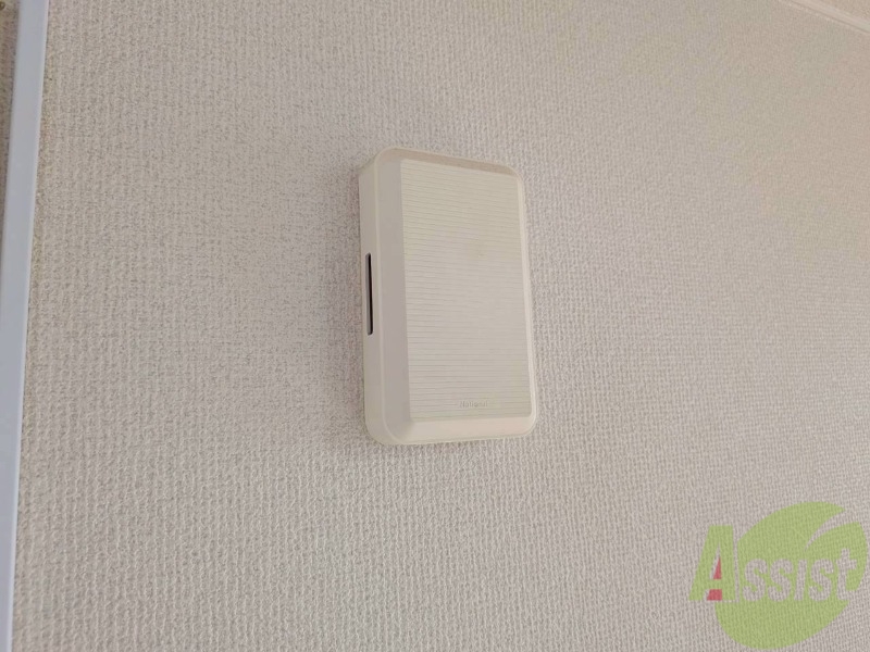 セキュリティ　来客時にはこちらのチャイムが鳴りますよ。