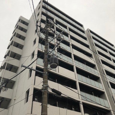 建物外観　分譲賃貸マンションです