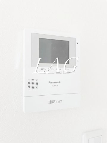セキュリティ　モニター付きインターホンです。