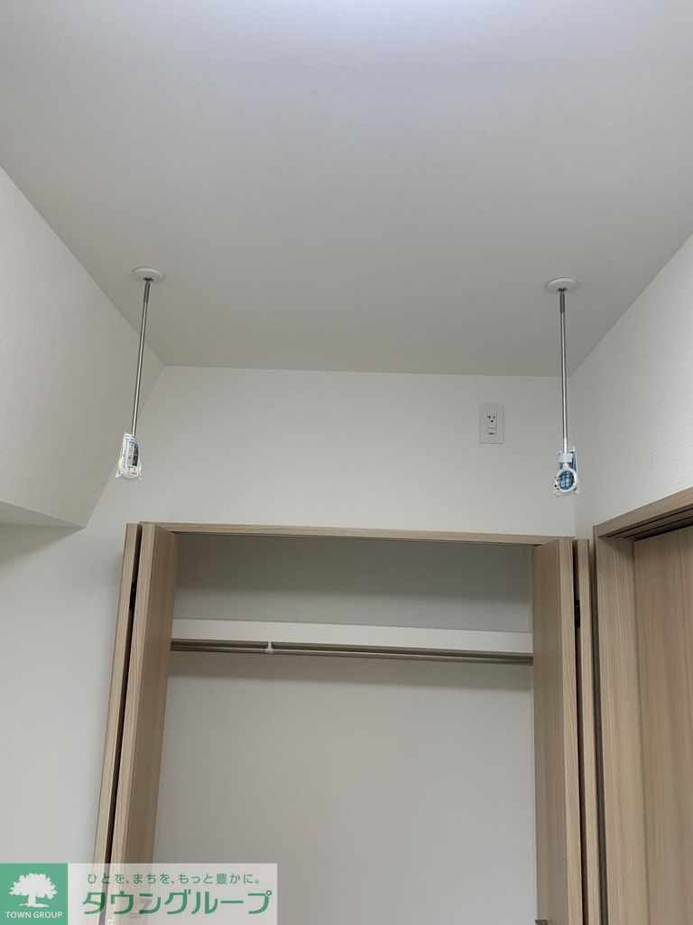 その他設備　室内物干し
