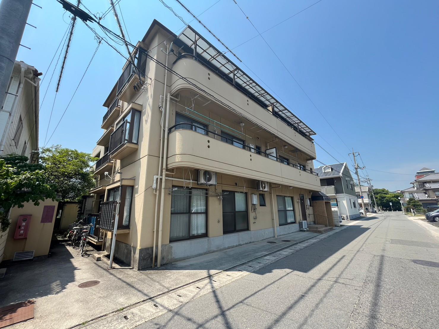建物外観　1987年築　コクサイマンション弥生