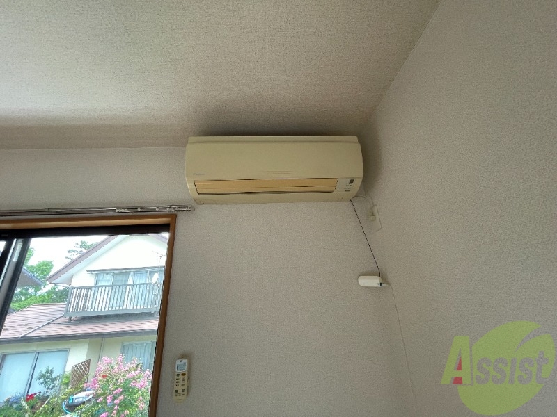 その他設備　エアコンが設置されているので、入居日から利用できます。