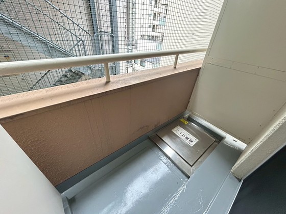 バルコニー　※別部屋の写真です