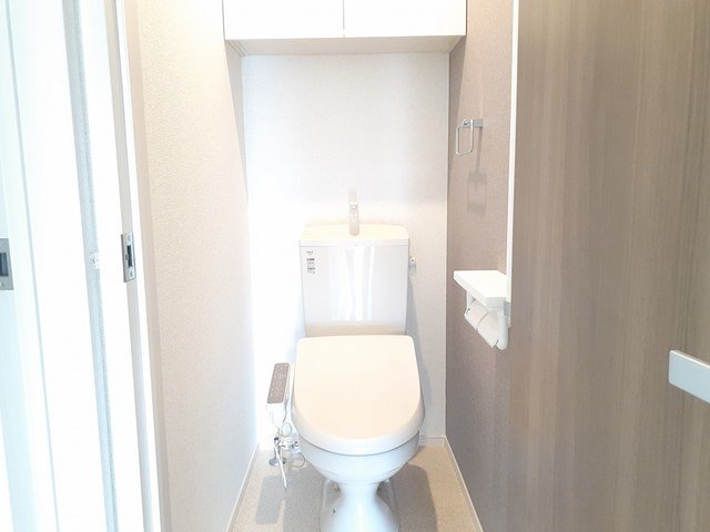 トイレ　ゆったりとした空間のトイレです