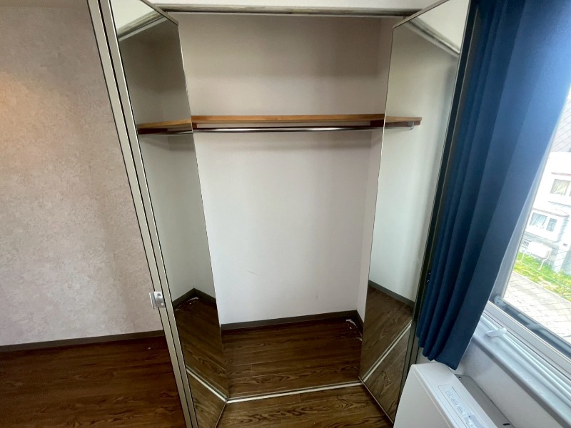 収納　収納を開けてみました！たくさん入りそうですね～