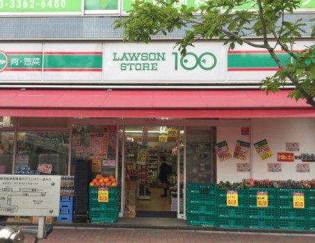 コンビニ　ローソンストア100 東中野店（コンビニ）まで691m