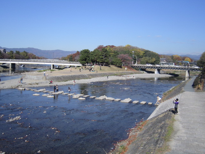 公園　鴨川デルタ（公園）まで400m