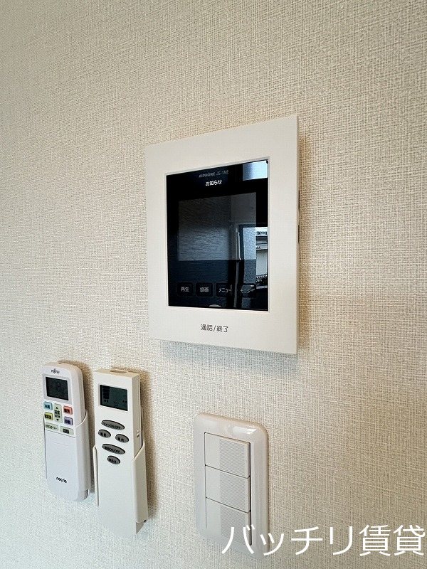 セキュリティ　画像は別号室タイプの為、現状を優先致します。
