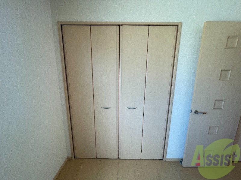 収納　ここに収納があります。収納があると部屋が広く使えます。