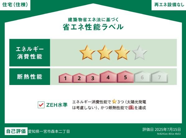 省エネ性能ラベル　省エネ性能ラベル