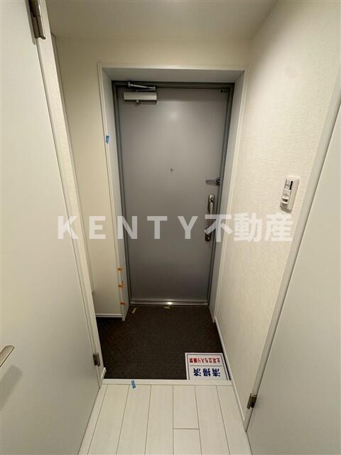 玄関　落ち着いた玄関です