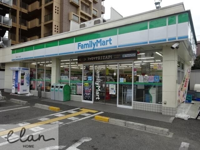 コンビニ　ファミリーマート 深江北一丁目店（コンビニ）まで497m