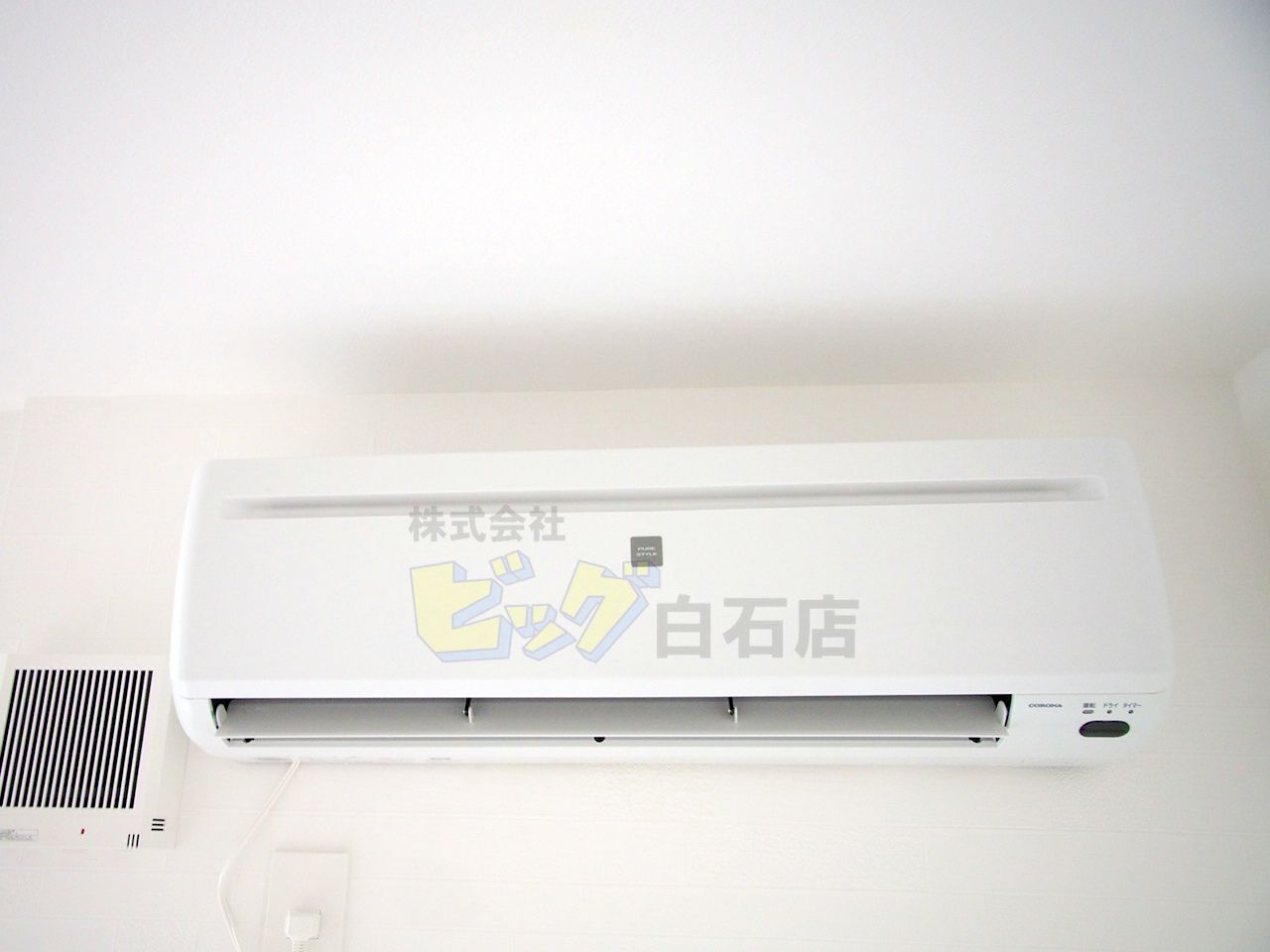その他設備　夏も快適なエアコン付きです♪