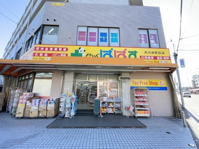 ドラックストア　どらっぐぱぱす氷川台駅前店（ドラッグストア）まで653m